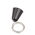 Câble de suspension 3 m pour rail triphasé noir