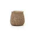 Cache-pot Braided en béton 23 cm