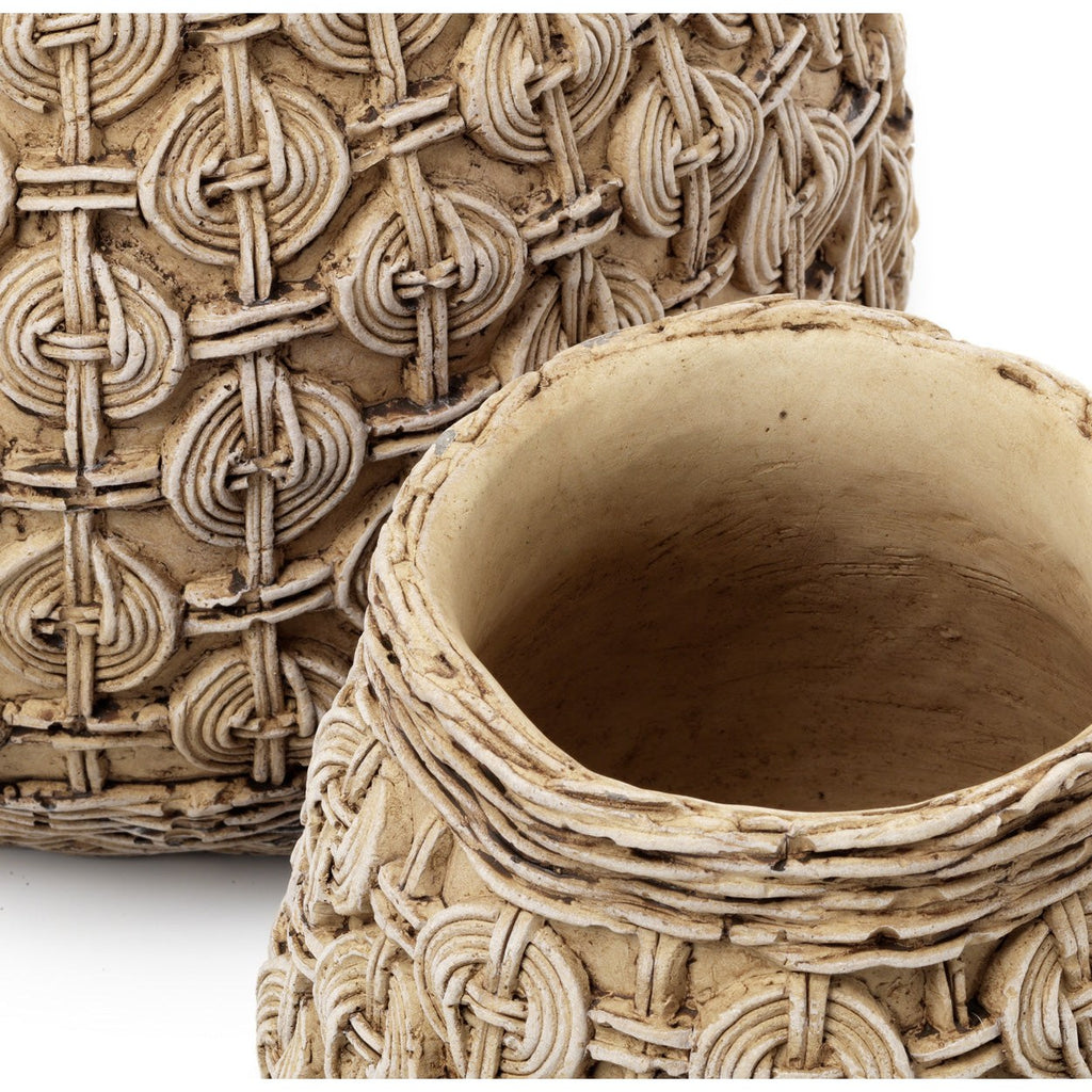 Cache-pot Knot en béton 18 cm, vue 5