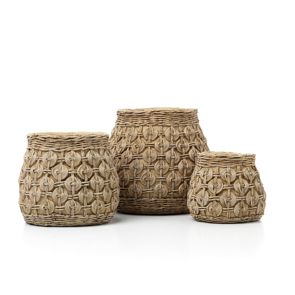 Cache-pot Knot en béton 28 cm, vue 5