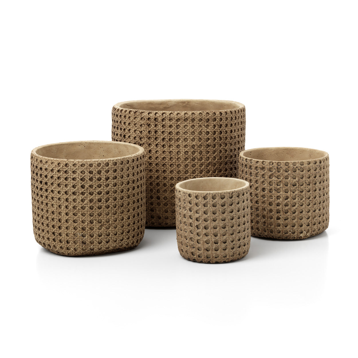 Cache-pot RattanRock en béton 12 cm, vue 4