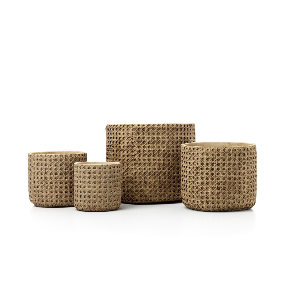 Cache-pot RattanRock en béton 16 cm, vue 5