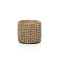 Cache-pot RattanRock en béton 16 cm