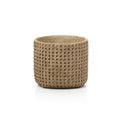 Cache-pot RattanRock en béton 20 cm