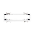 Cadre encastré Modular blanc seul avec ses quatre ressorts de maintien
