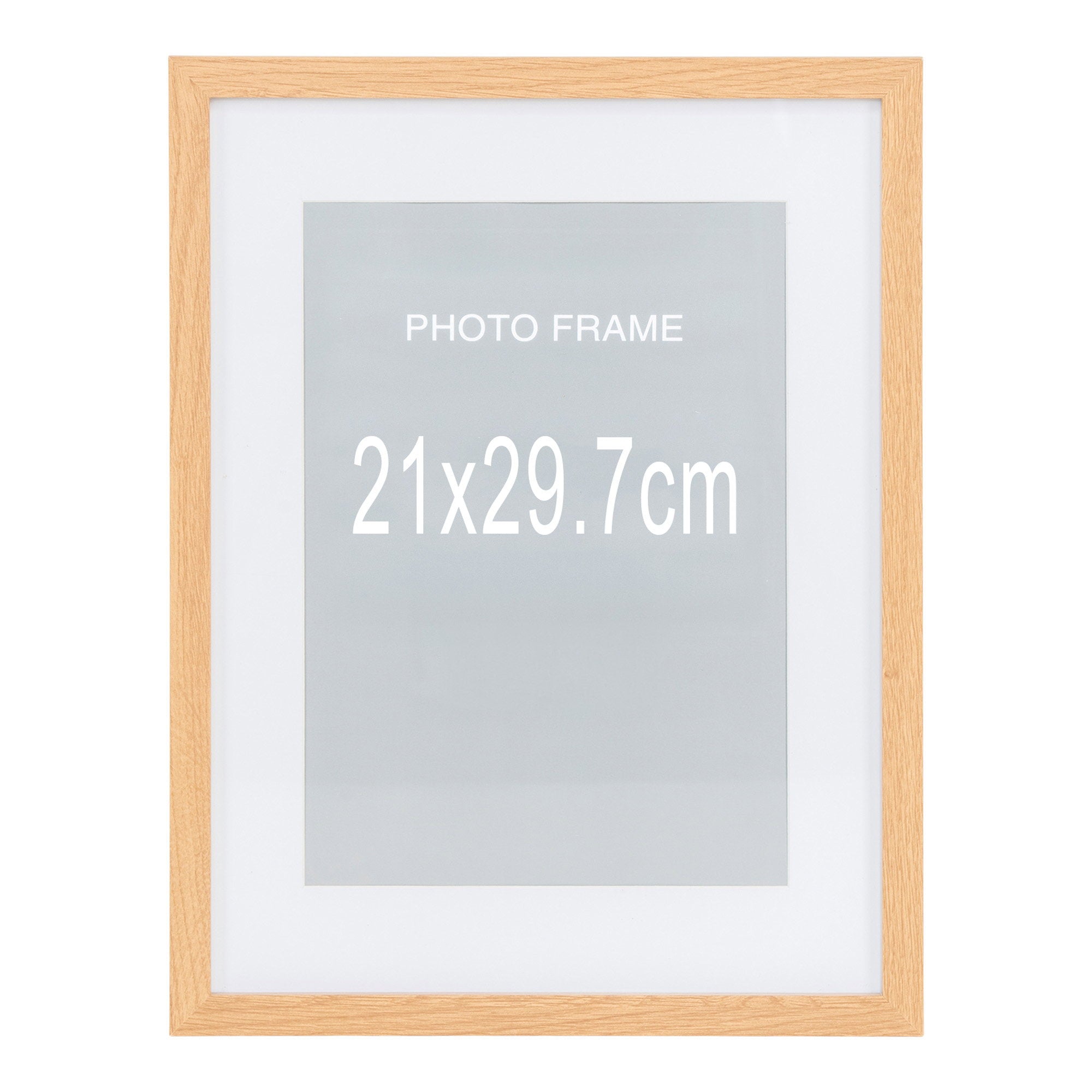 Cadre photo Marbella naturel 21x30 cm lot de 5