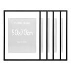 Cadre photo Marbella noir 50x70 cm lot de 5 vue de détail
