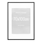 Cadre photo Marbella noir 70x100 cm lot de 5
