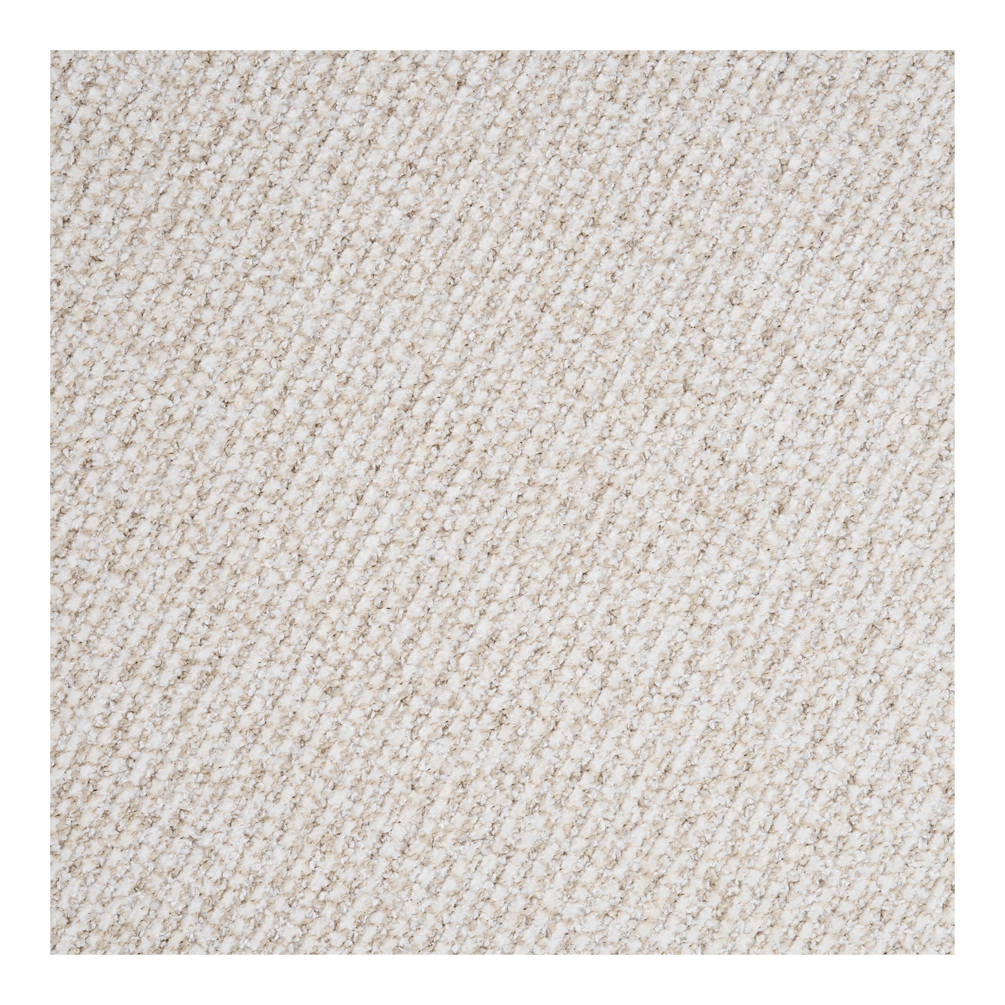 Chaise de salle à manger Savina bouclé écru pieds bois lot de 2 vue de détail