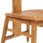 Chaise de salle à manger LovYa en teck, vue 5