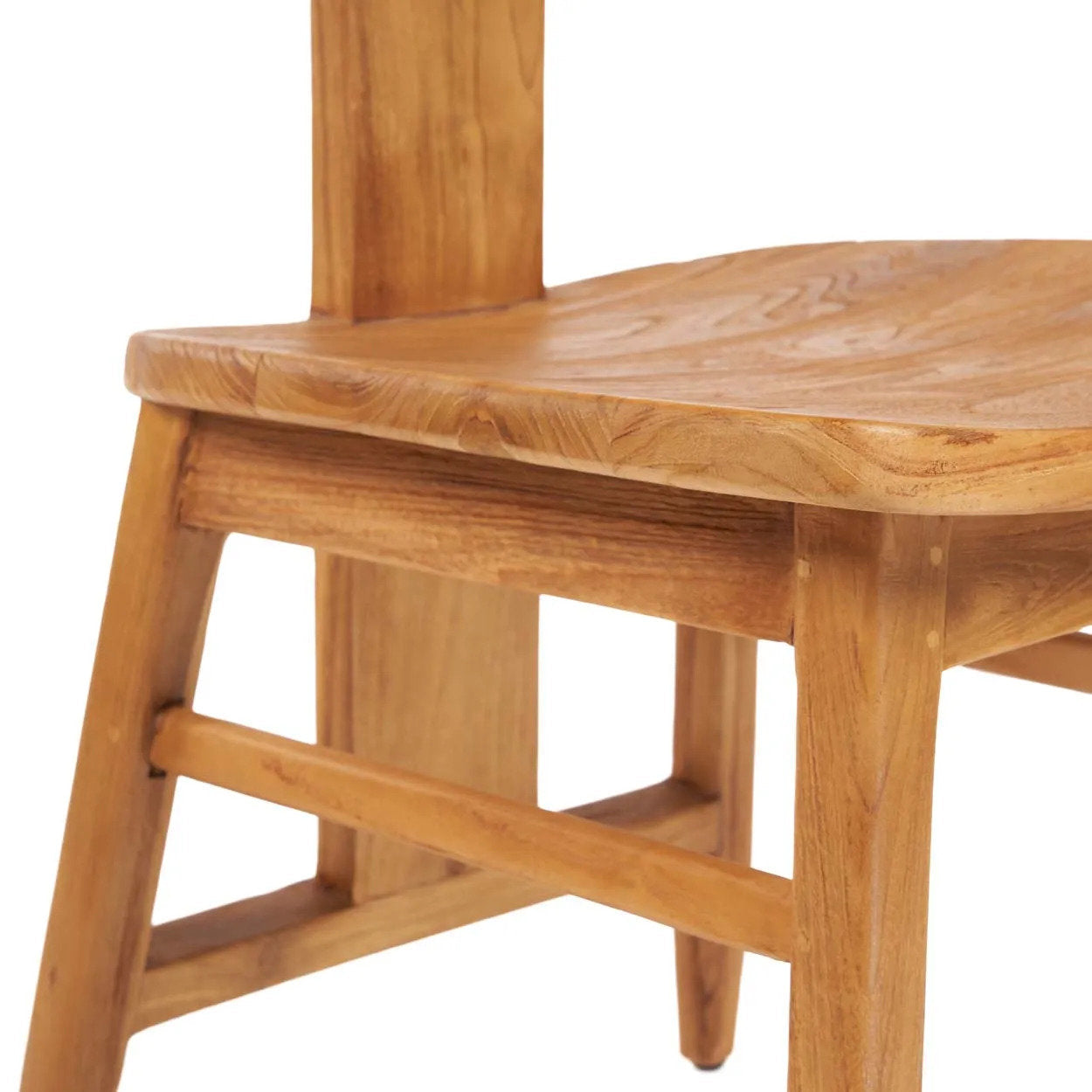 Chaise de salle à manger LovYa en teck, vue 5