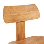 Chaise de salle à manger LovYa en teck, vue 6