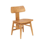 Chaise de salle à manger LovYa en teck