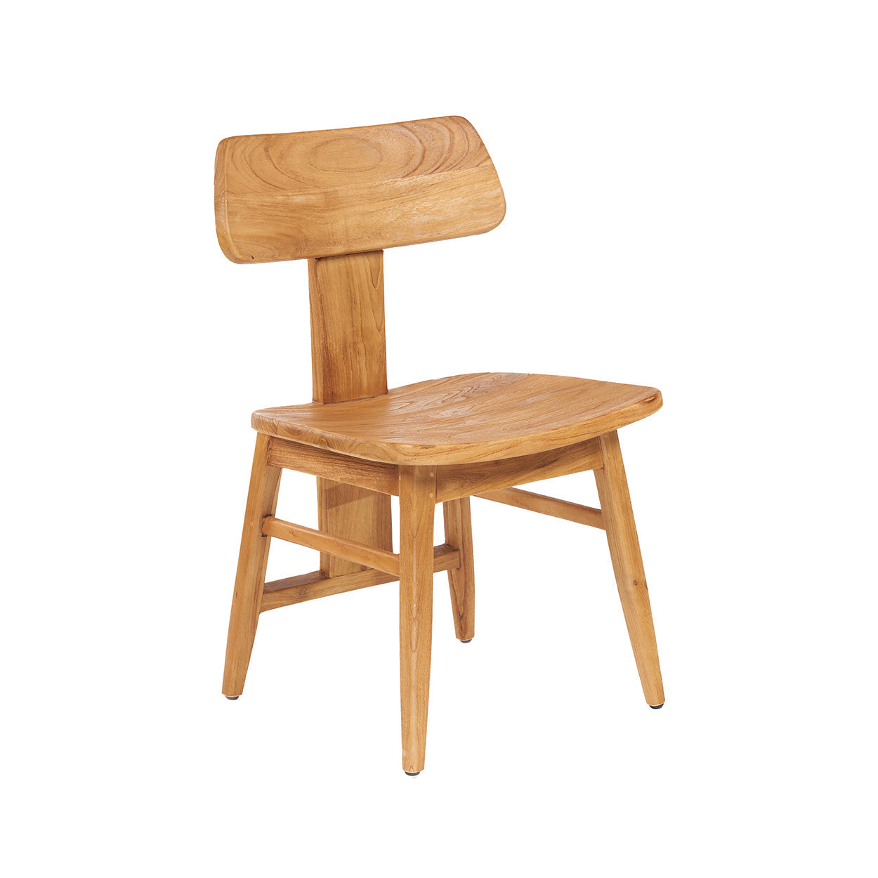 Chaise de salle à manger LovYa en teck