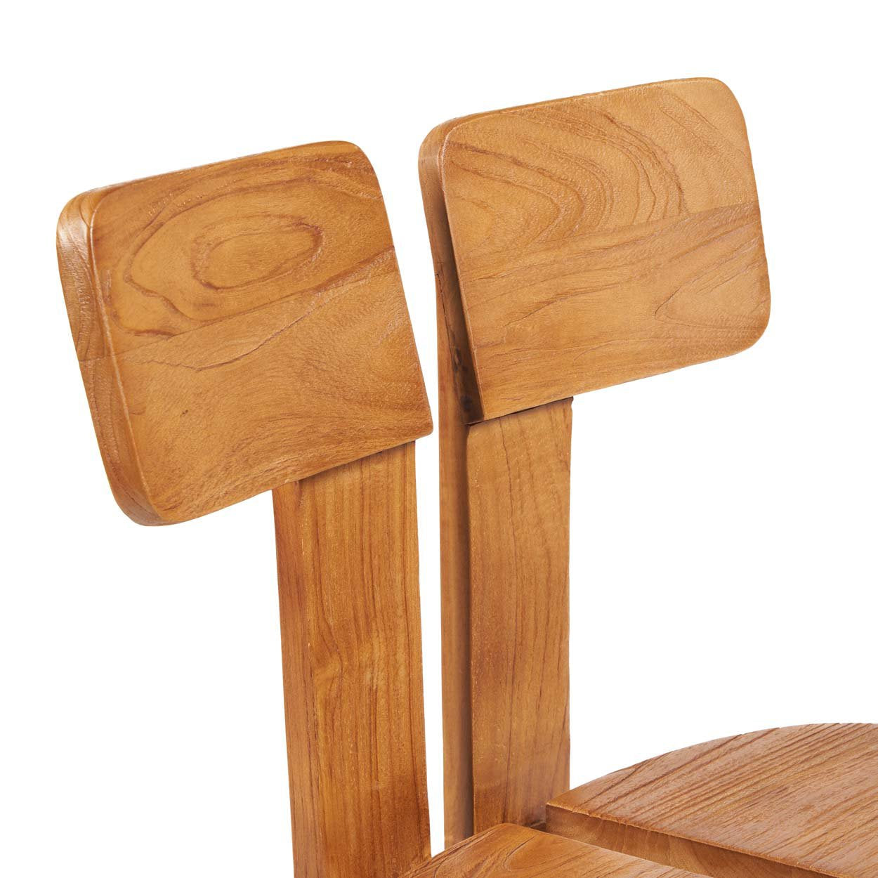 Chaise de salle à manger Sama Sama en teck, vue 3