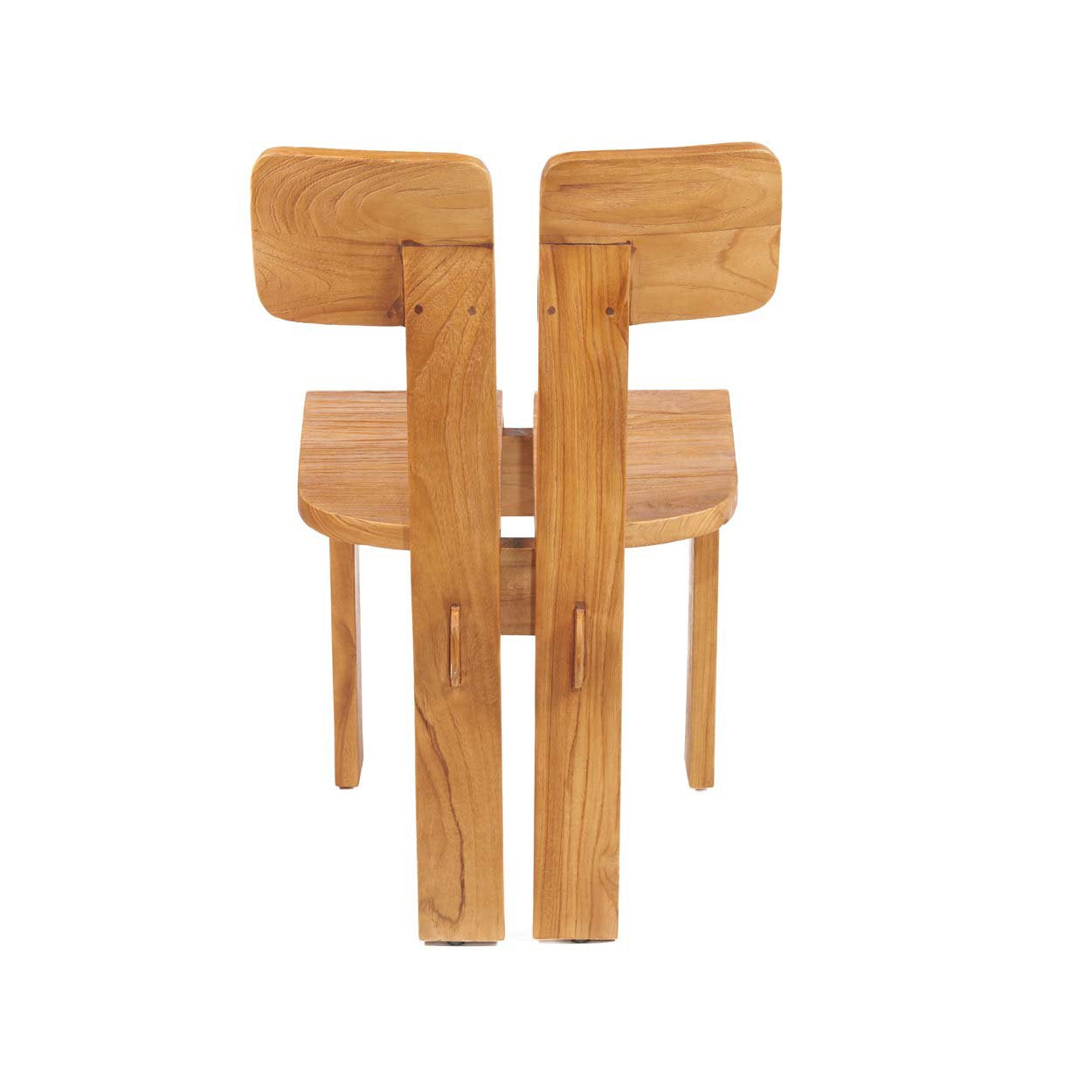 Chaise de salle à manger Sama Sama en teck, vue 4