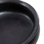 Cocotte couverte en terre cuite noircie 24 cm, vue 4