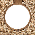 Collier de cauris Réunion sur socle 40 cm, vue 8