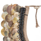 Collier de nacre Clam Couture sur socle 30 cm, vue 3