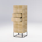 Commode Touch en chêne avec deux tiroirs sortis