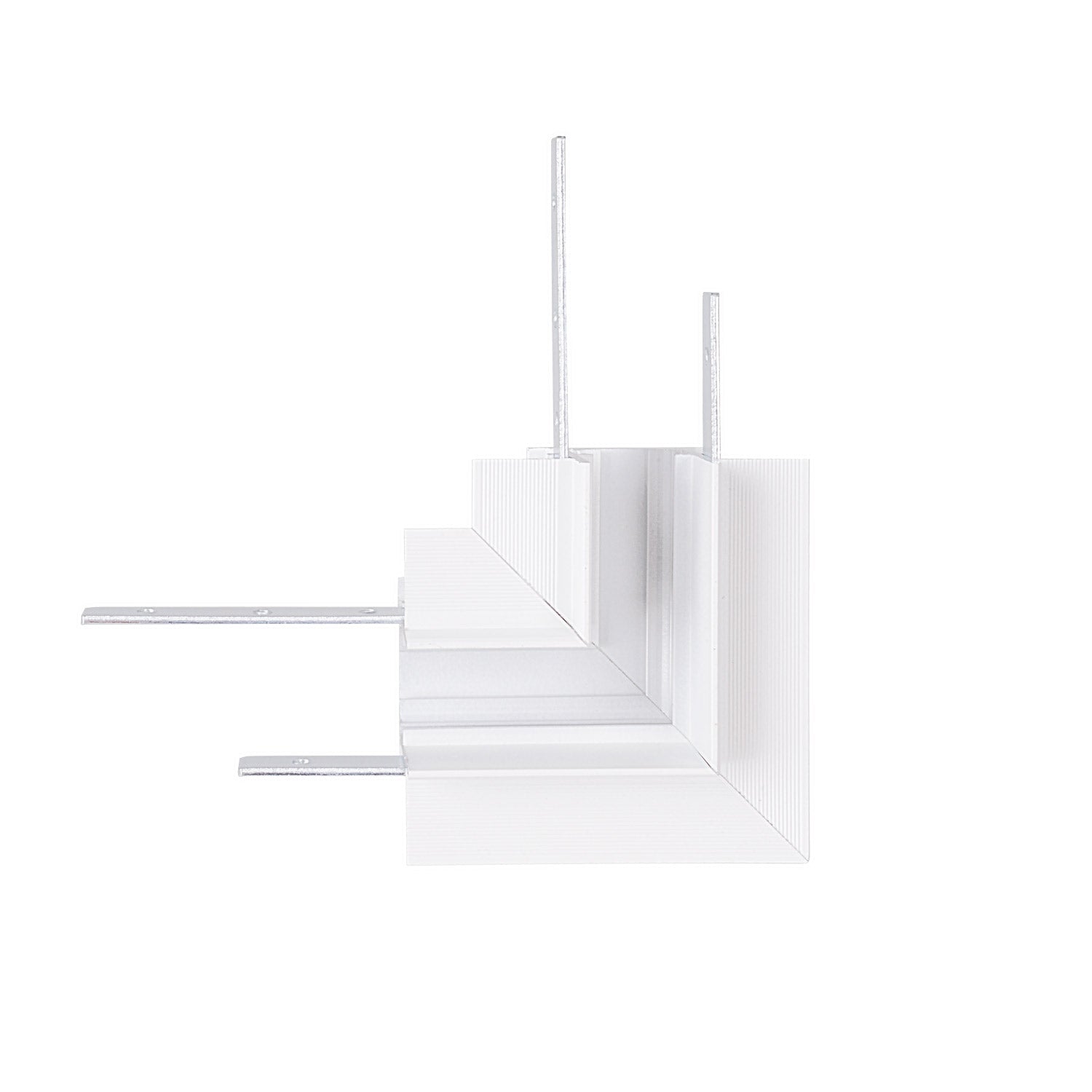 Connecteur d'angle à 90° Magnetic encastré blanc