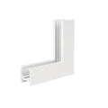 Connecteur d'angle plafond-mur Magnetic en saillie profil bas blanc