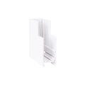 Connecteur d'angle plafond-mur Magnetic en saillie profil haut blanc
