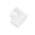 Connecteur d'angle plafond-mur Magnetic encastré blanc