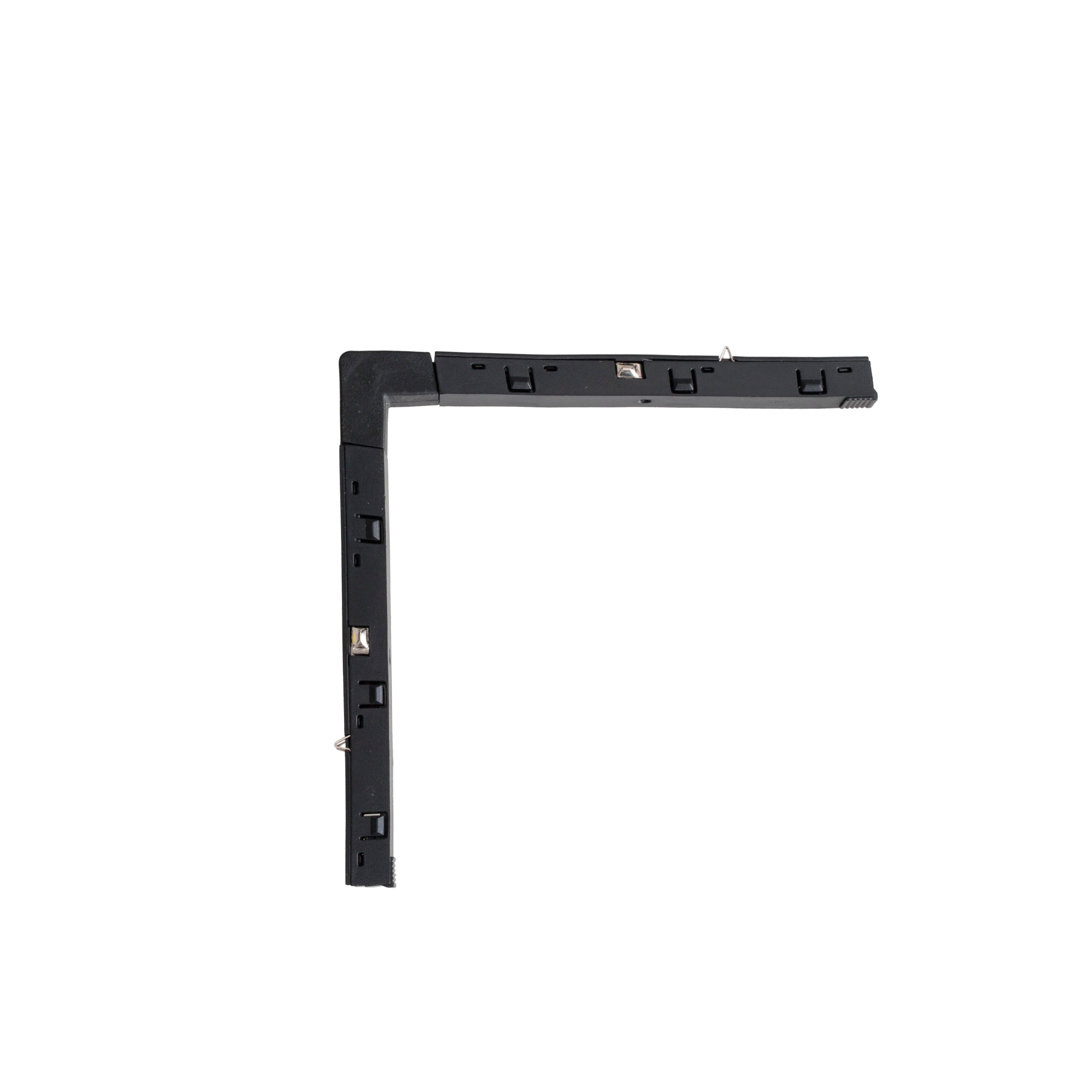 Connecteur électrique d'angle intérieur Micro11 noir, vue 2