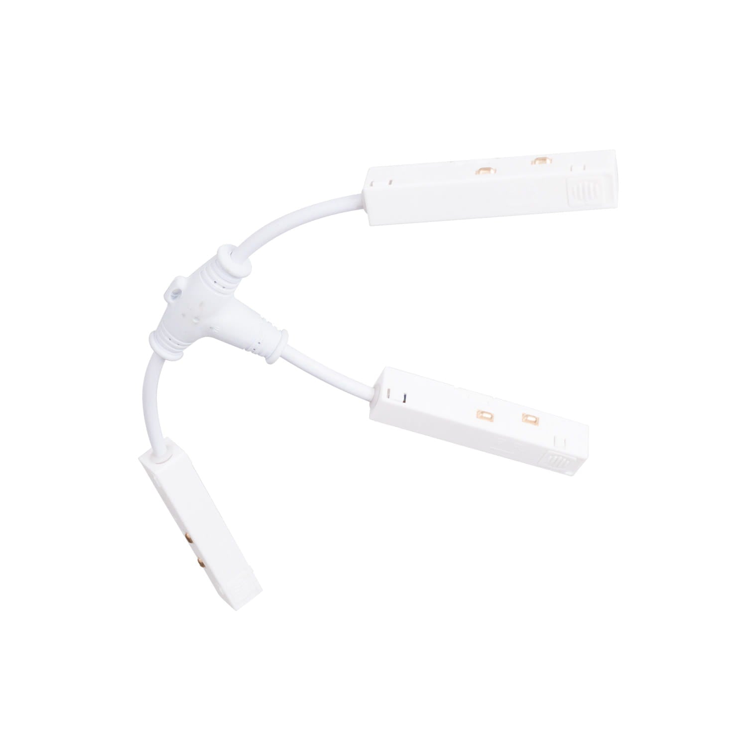 Connecteur électrique en T Magnetic blanc