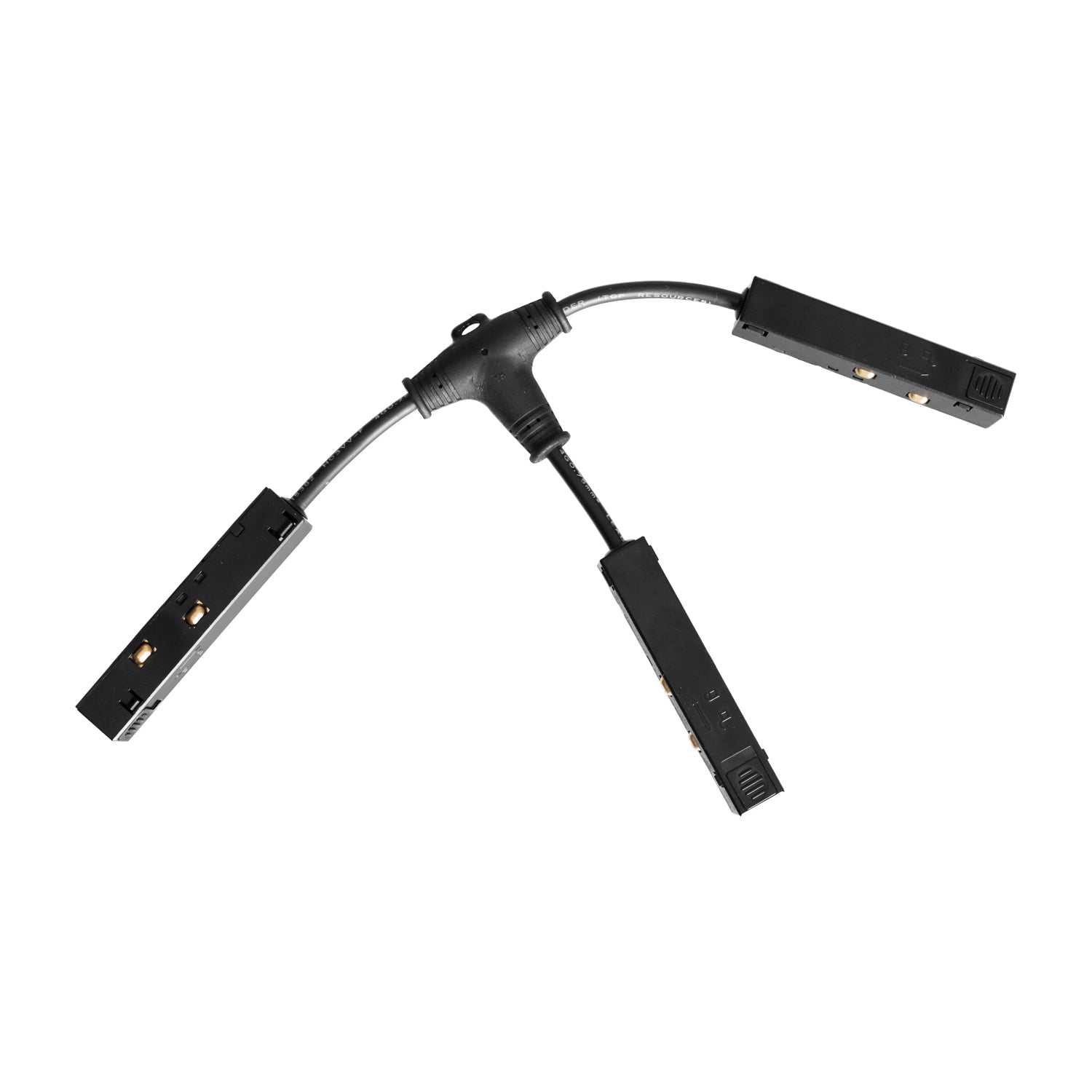 Connecteur électrique en T Magnetic noir
