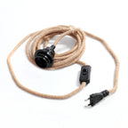 Cordon de suspension à brancher en jute naturel 450 cm, vue 4