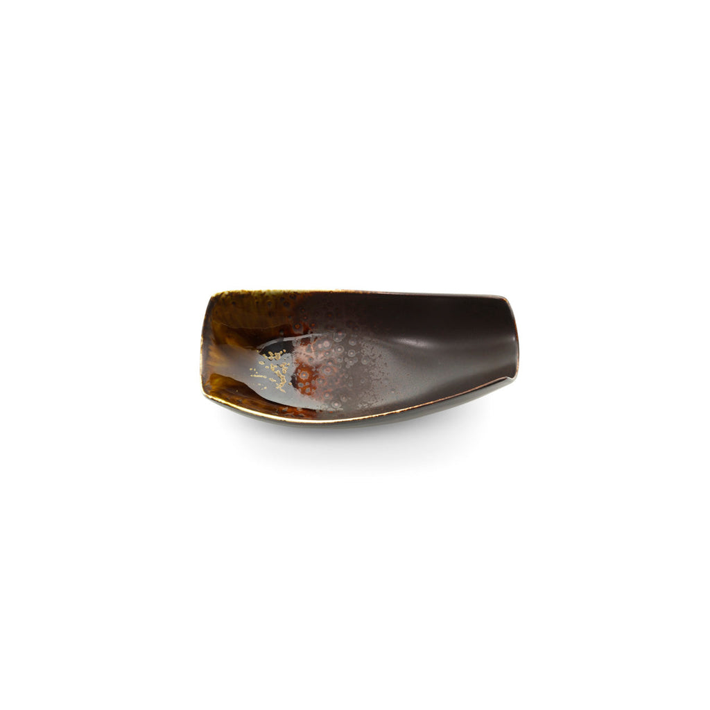 Coupe allongée Merapi en céramique 16 cm, vue 3