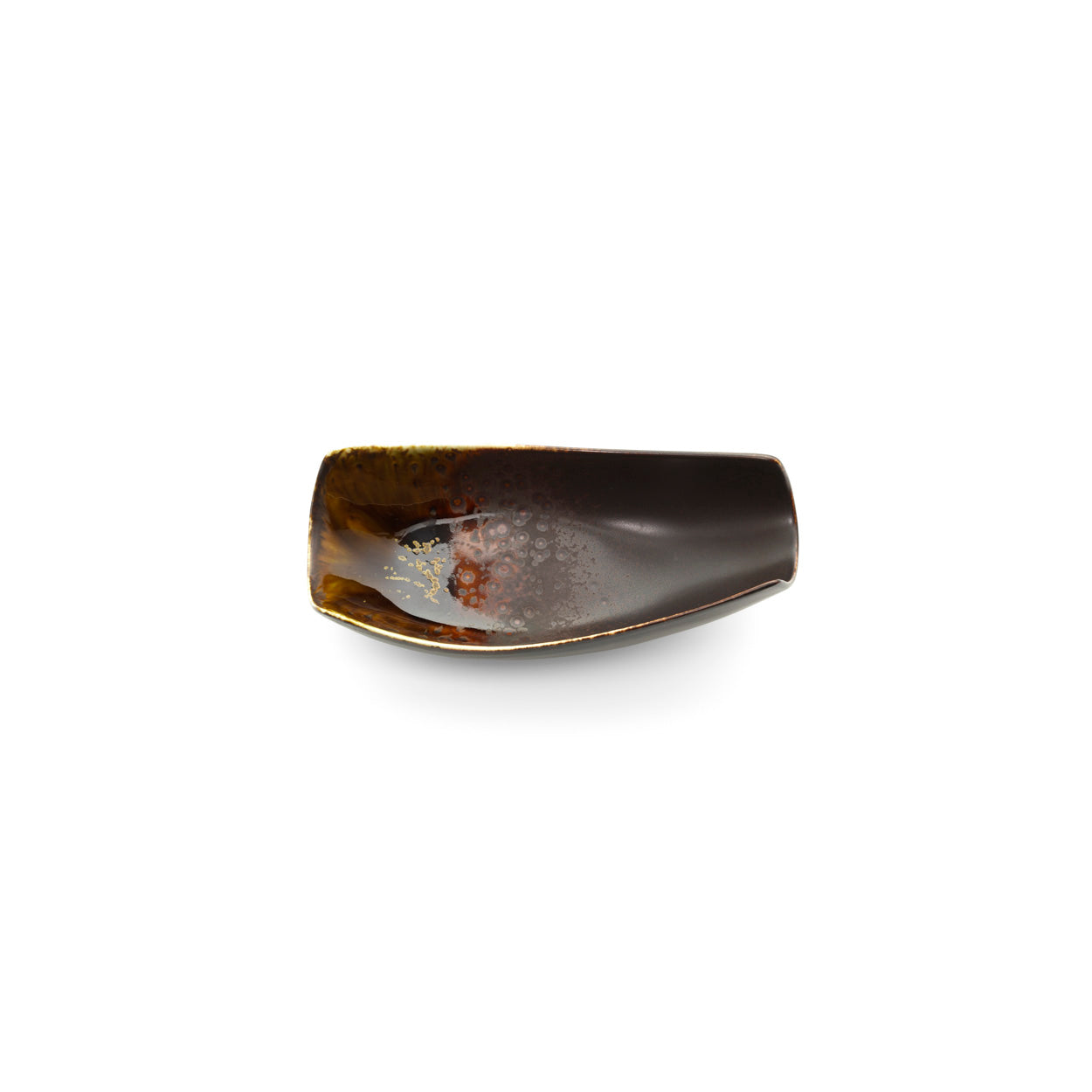 Coupe allongée Merapi en céramique 16 cm, vue 3