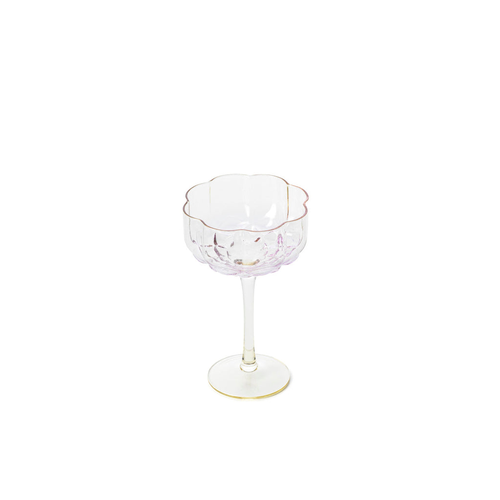 Coupe à cocktail côtelée irisée, vue 5