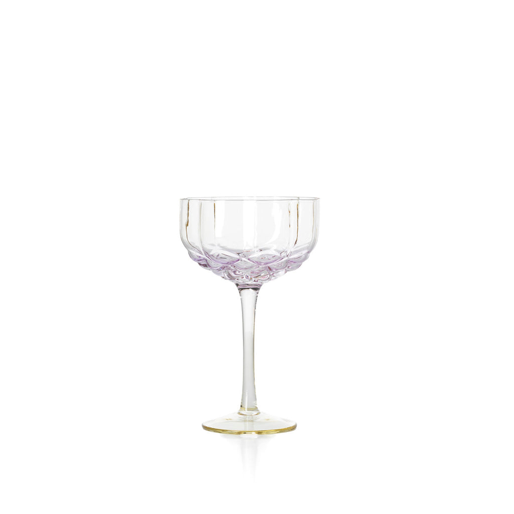 Coupe à cocktail côtelée irisée, vue 8
