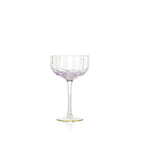 Coupe à cocktail côtelée irisée, vue 8