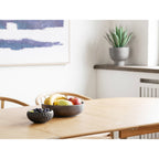 Coupe décorative Kullu manguier brun foncé 26 cm en situation