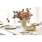 Coupe décorative Viola céramique côtelée beige 27 cm vue de détail