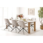 Coupe décorative Viola céramique côtelée beige 27 cm vue de détail