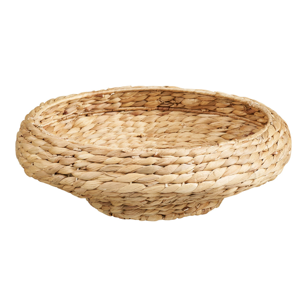 Coupe Frellesvig jacinthe eau naturelle vue plongeante trois quarts tressage artisanal