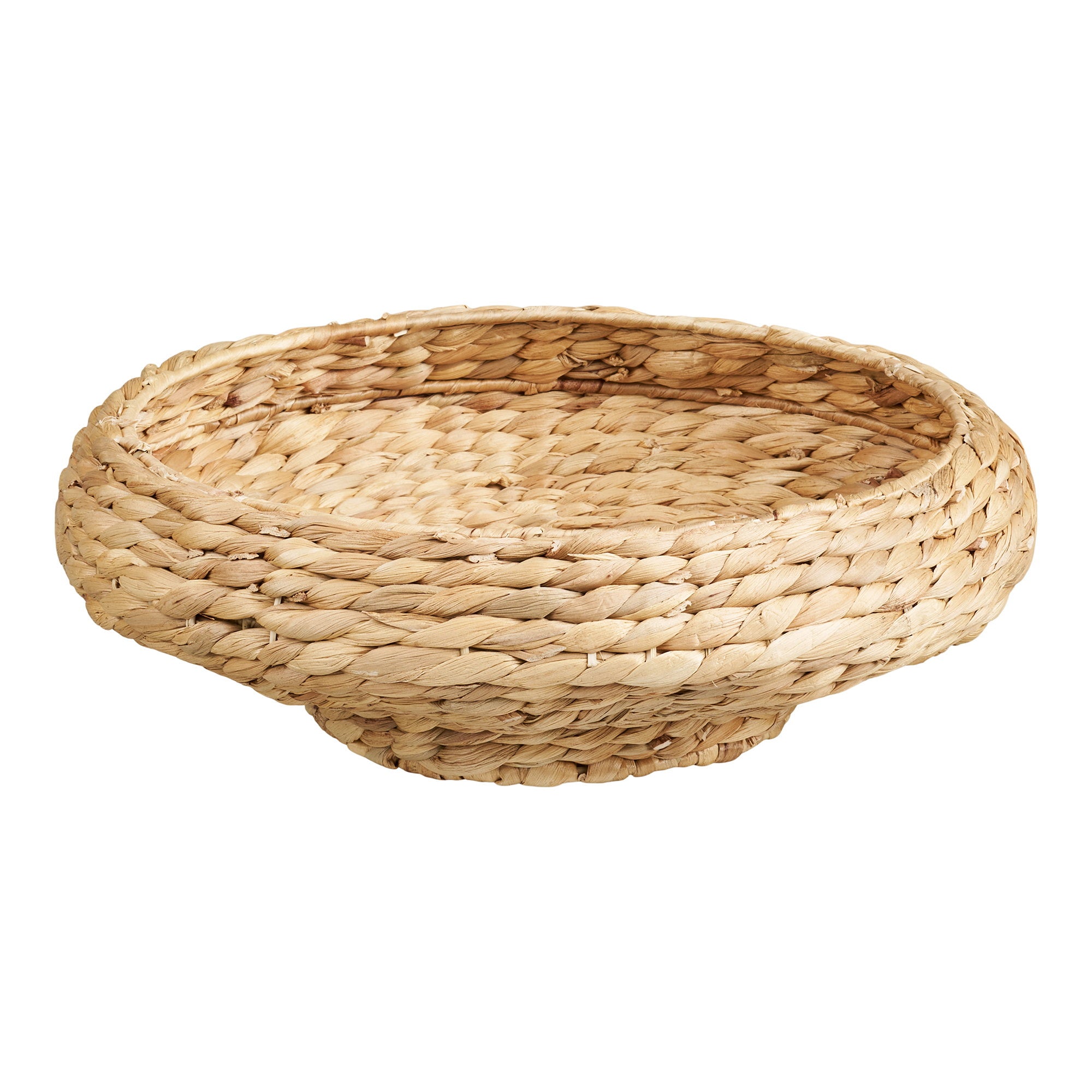 Coupe Frellesvig jacinthe eau naturelle vue plongeante trois quarts tressage artisanal