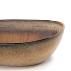 Coupe ovale Comporta en grès 25 cm, vue 5