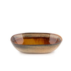 Coupe ovale Comporta en grès 25 cm