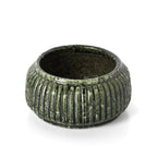 Coupe à planter Forest en grès vert 23 cm, vue 3