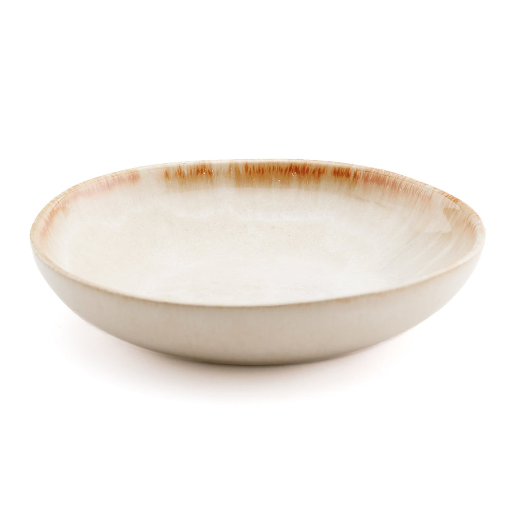 Coupelle Cascais en grès blanc 17 cm