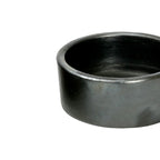 Coupelle cylindrique en terre cuite noircie 10 cm, vue 3