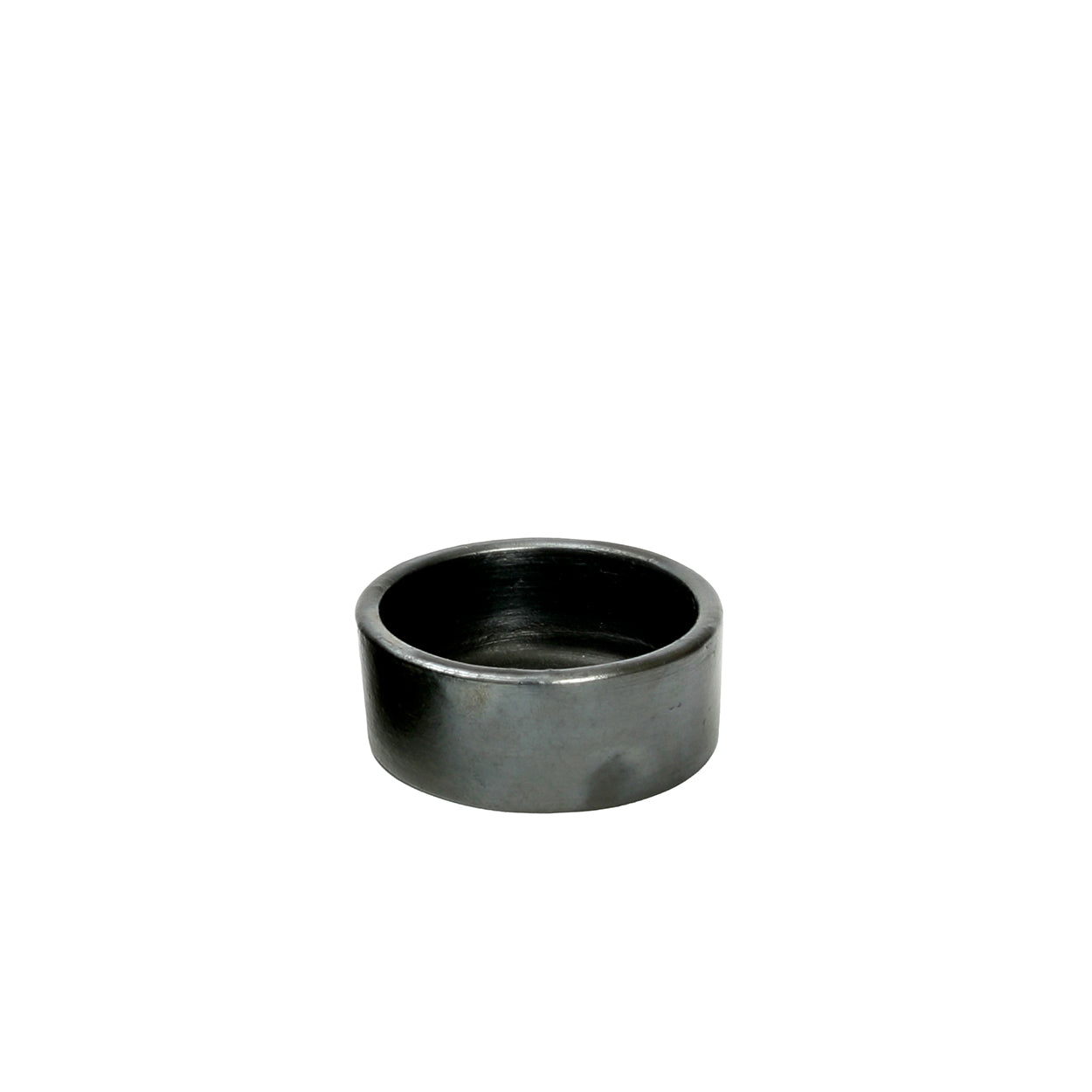 Coupelle cylindrique en terre cuite noircie 10 cm
