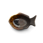 Coupelle poisson en céramique émaillée 10 cm, vue 3