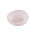 Coupelle en résine marbrée rose et blanc 16 cm, vue 4